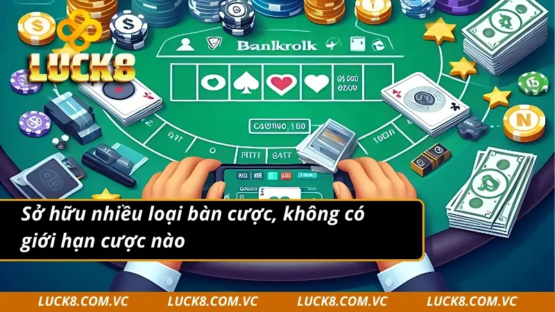 DB casino chiều lòng người chơi với nhiều bàn cược